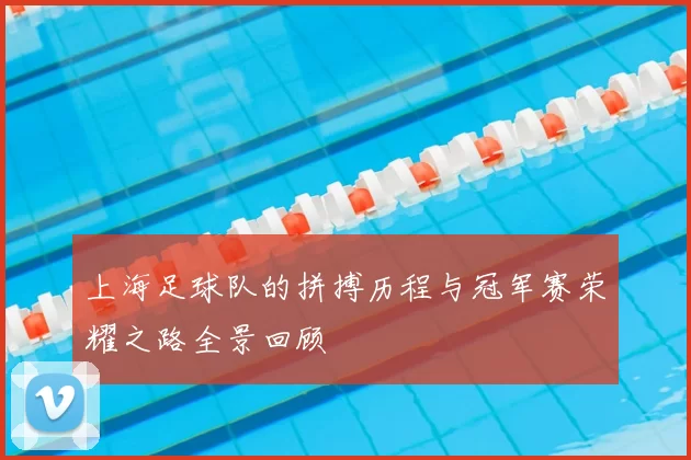 上海足球队的拼搏历程与冠军赛荣耀之路全景回顾