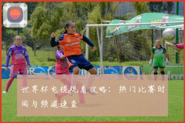 世界杯电视观看攻略:热门比赛时间与频道速查