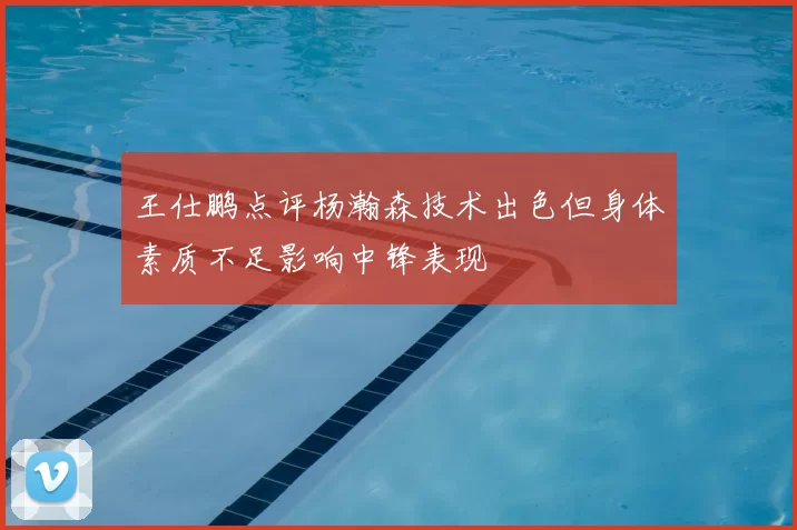 王仕鹏点评杨瀚森技术出色但身体素质不足影响中锋表现